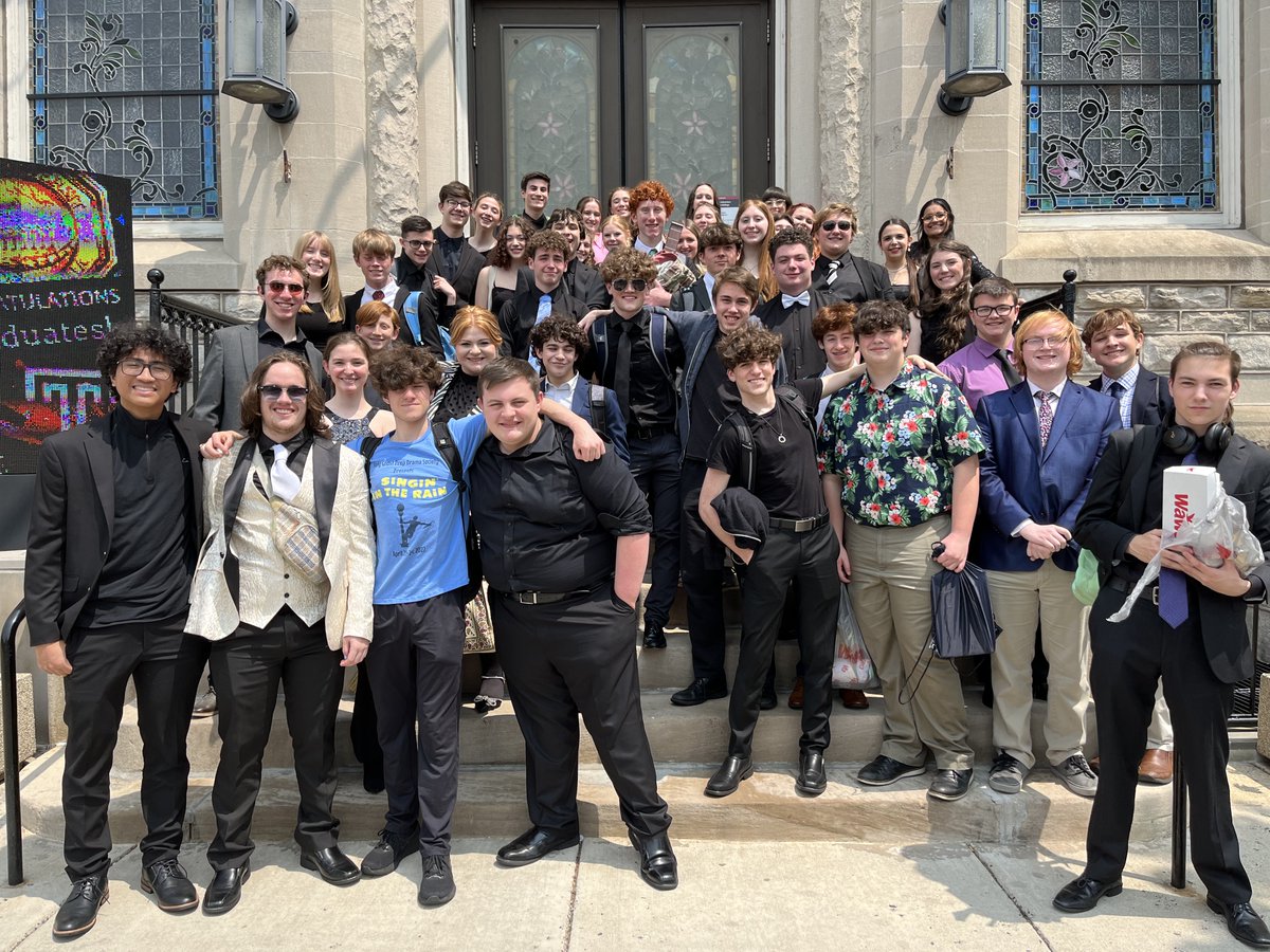 HolyGhostPrep's tweet photo. .@HGPTheater had a huge night at the Philadelphia Independence Awards at @TempleUniv as "Simply Rotten" won Best Musical and Luke Stone took home Best Supporting Actor. Congrats to everyone who worked so hard to make the spring musical so spectacular. #ThinkTalent #ThinkGhost https://t.co/3mzpdCa6VF