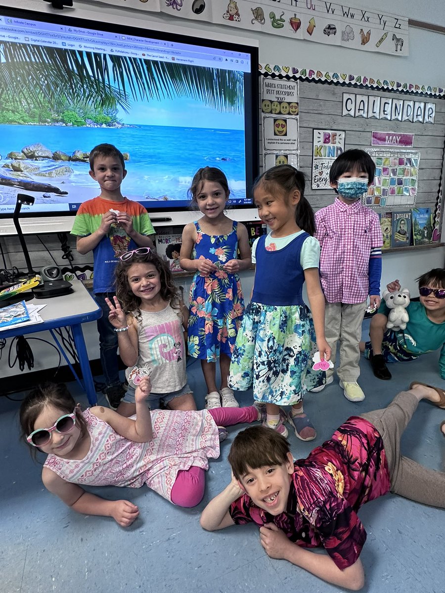 V is for vacation! Today we dressed up like we are ready for summer vacation! <a href="/SearingtownK5/">Searingtown School</a> <a href="/HerricksSchools/">Herricks Schools</a>