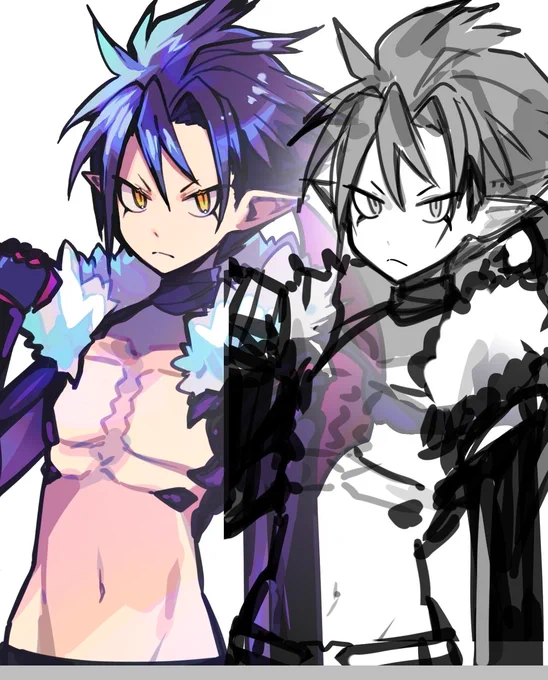 sketch & final or something