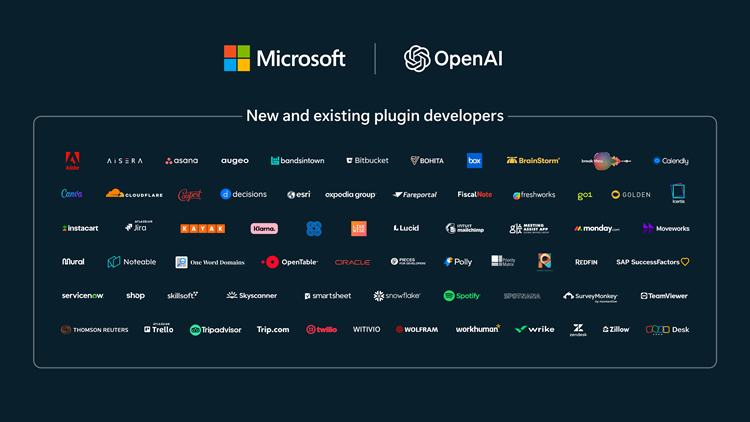 vbandi's tweet image. This is true AIception. ChatGPT will have Bing as its search engine. And Bing will support ChatGPT plugins. #build2023 #msbuild