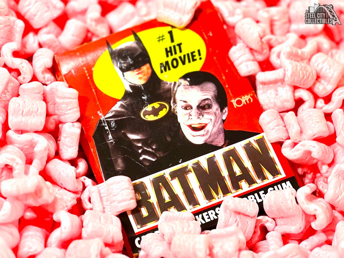 SCCTradingCards's tweet photo. We're giving away an original 1989 Topps Batman Series 1 Trading Card Box!

RETWEET, LIKE, &amp; FOLLOW US to enter to win!

Chase Michael Keaton as Batman, Jack Nicholson as Joker, and more!

#Batman #TheFlash #Topps https://t.co/A1NjC3WW3W