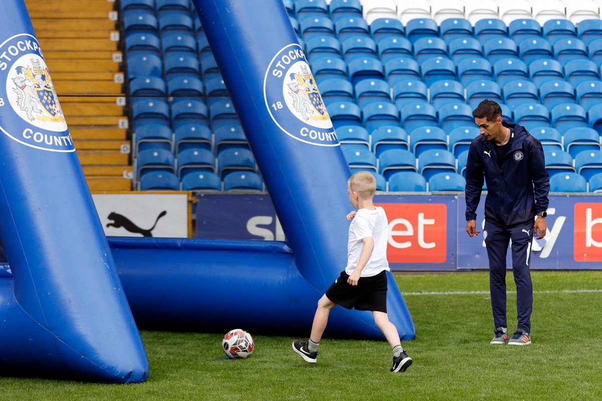 A fantastic day with over 150 primary school children taking part in our <a href="/StockportCounty/">Stockport County</a> #PLPrimaryStars Sports Day. 

Thank you to students from our <a href="/SCFCFootballEd/">Stockport County Football Education</a> programme for organising &amp; delivering the day! 

A great day and experience for all children and staff involved.