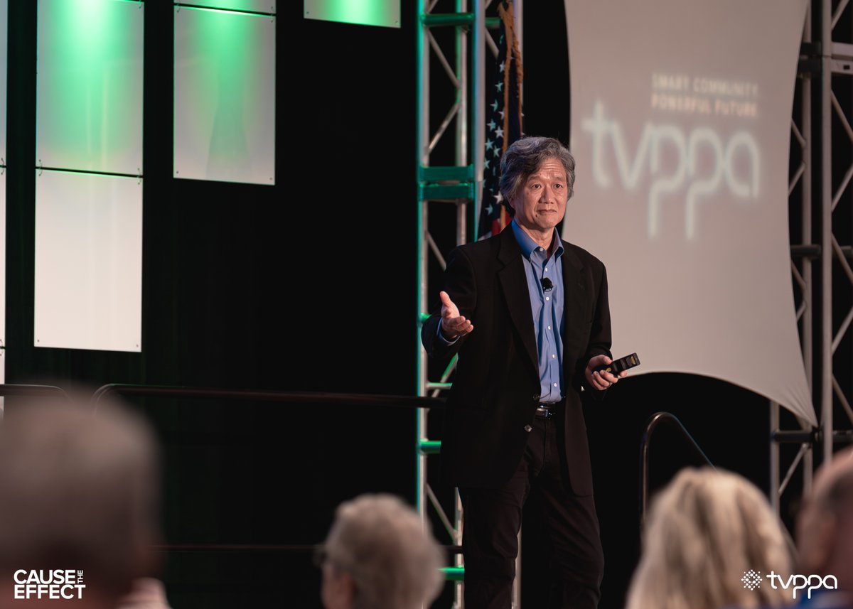 Keynote Speaker Chunka Mui provided next-level leadership advice to the audience of our 77th Annual Conference this morning. We’re excited for more learning opportunities from insightful speakers ahead! #TVPPA77th #TVPPA