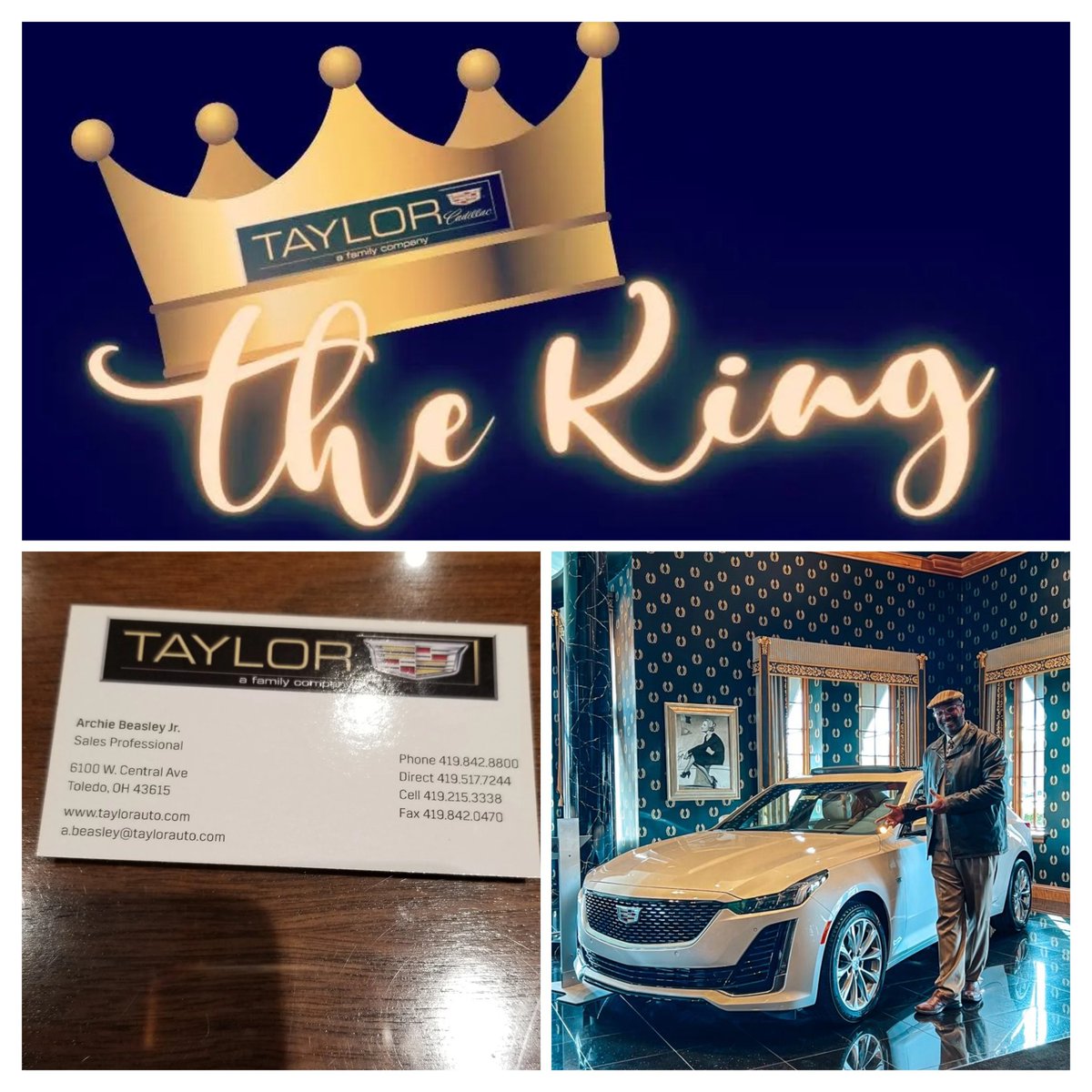 RoyaltyAuto419's tweet photo. #RoyaltyAutoAtTaylorCadillac 6100 W Central Ave #toledoohio https://t.co/GcEWOISFTG