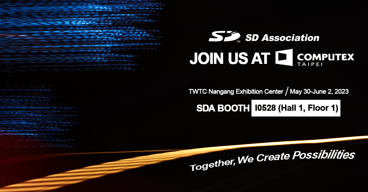 Let's talk about #MemorySolutions for a smarter world! 🤝 

Join our team of experts at the upcoming @computex_taipei 2023. 

Register here: bit.ly/3BtkIQT

#computex2023 #computex #SDExpress #microSD #technology