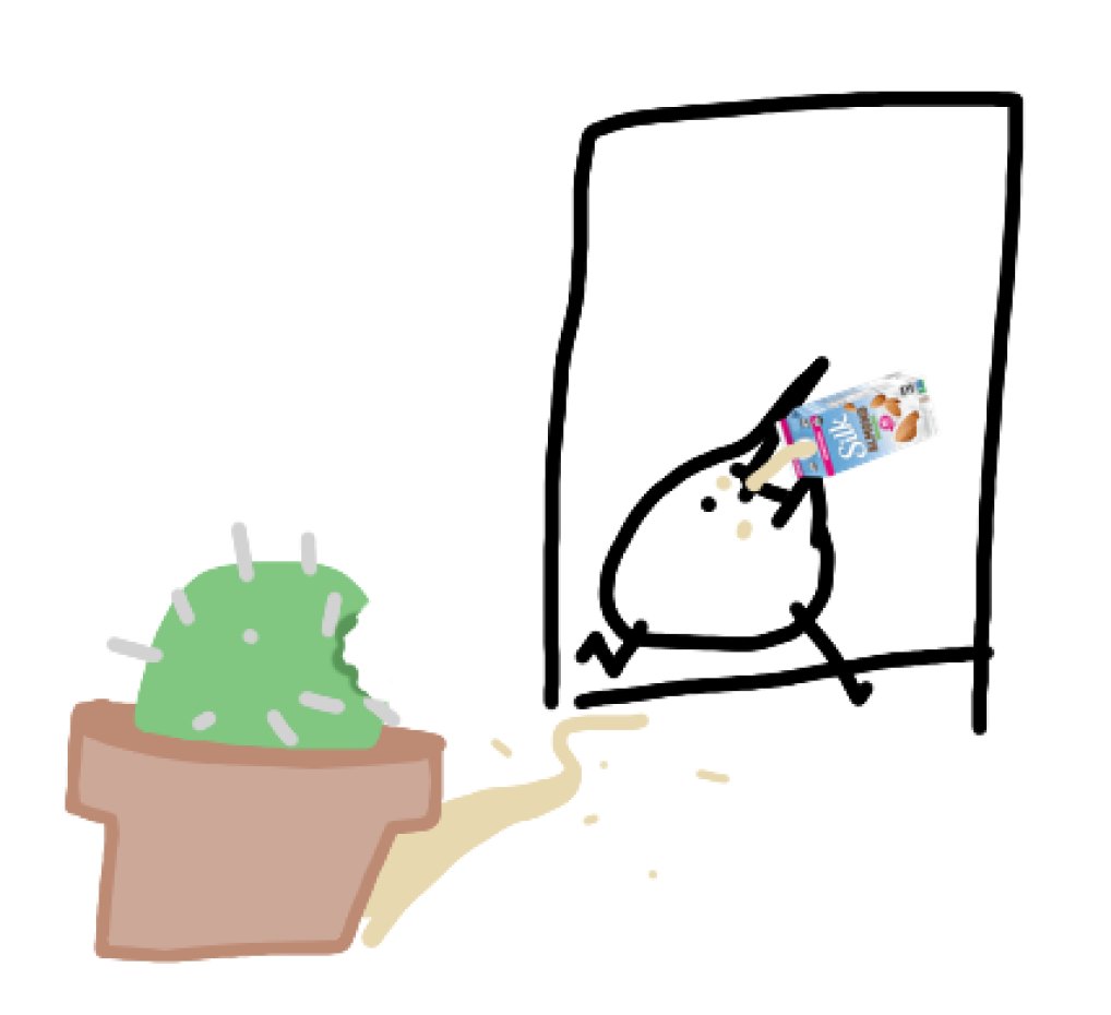 berdyaboi's tweet image. this tweet was just bait. a simple distraction. the whole time you were reading this, i was raiding your refrigerator and i drank all of your almond milk and took a bite out of your potted plant. by the time you are done reading this i will be long gone. farewell idiot