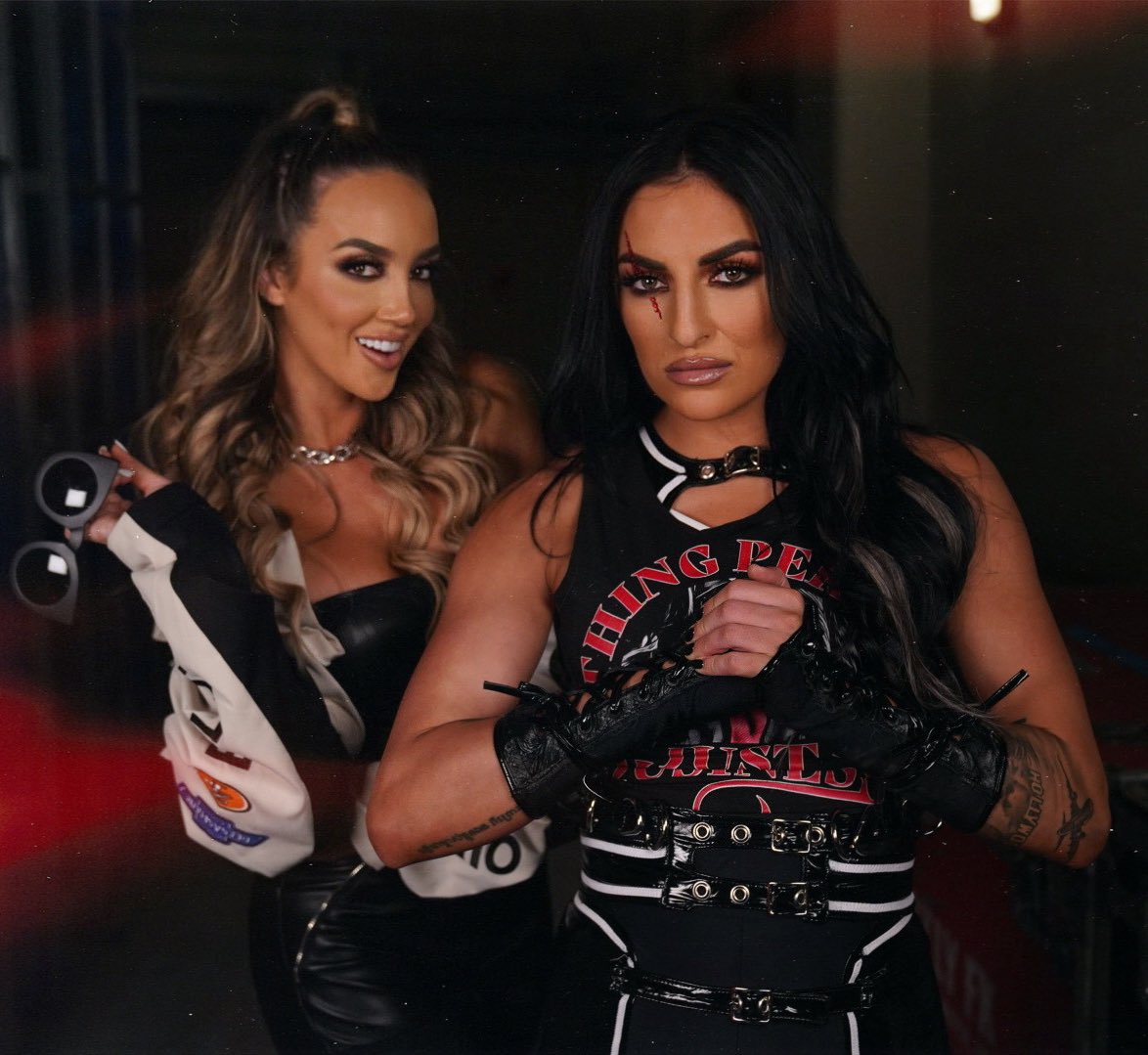 ImChelseaGreen's tweet photo. The future is looking good for the @WWE women’s tag team division. https://t.co/FPLbGOHQqw