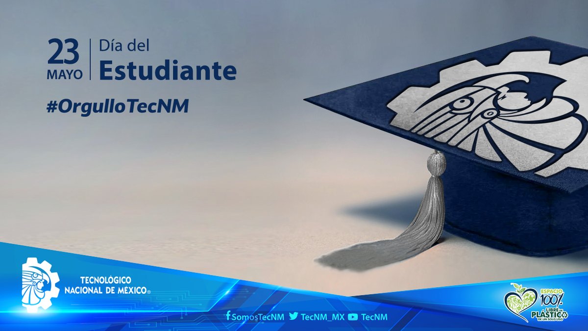 TecNM_MX's tweet photo. Hoy celebramos el Día de las y los estudiantes como un reconocimiento al esfuerzo que realizan todos los días. 

Esta fecha fue declarada como #DíaDelEstudiante en conmemoración al movimiento estudiantil de 1929, que llevó a la Universidad Nacional a adquirir la autonomía. https://t.co/dqpviiZmm0