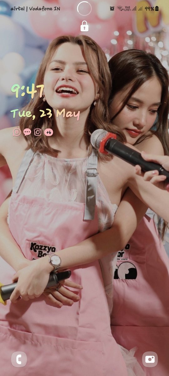 TianaMittal's tweet photo. New lock screen and home screen wallpaper na ka... how's that?? ❤️❤️❤️ #FreenBecky #FBPF

Share ur screen wallpaper.. 🫶🏻 https://t.co/OQkNVWFBeK