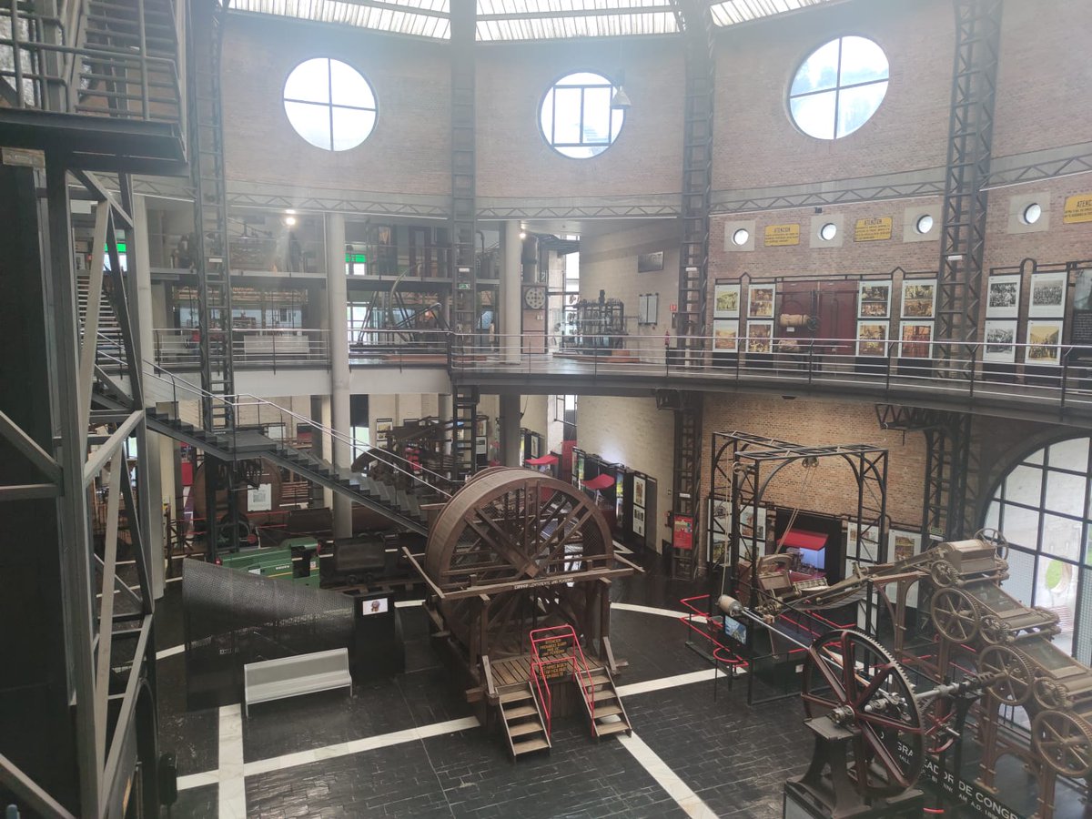CEPAdeLaredo's tweet photo. Visita del alumnado del @CEPAdeLaredo al Museo de la Minería y de la Industria en la localidad de El Entrego (Asturias) https://t.co/z0XV0nKeUN