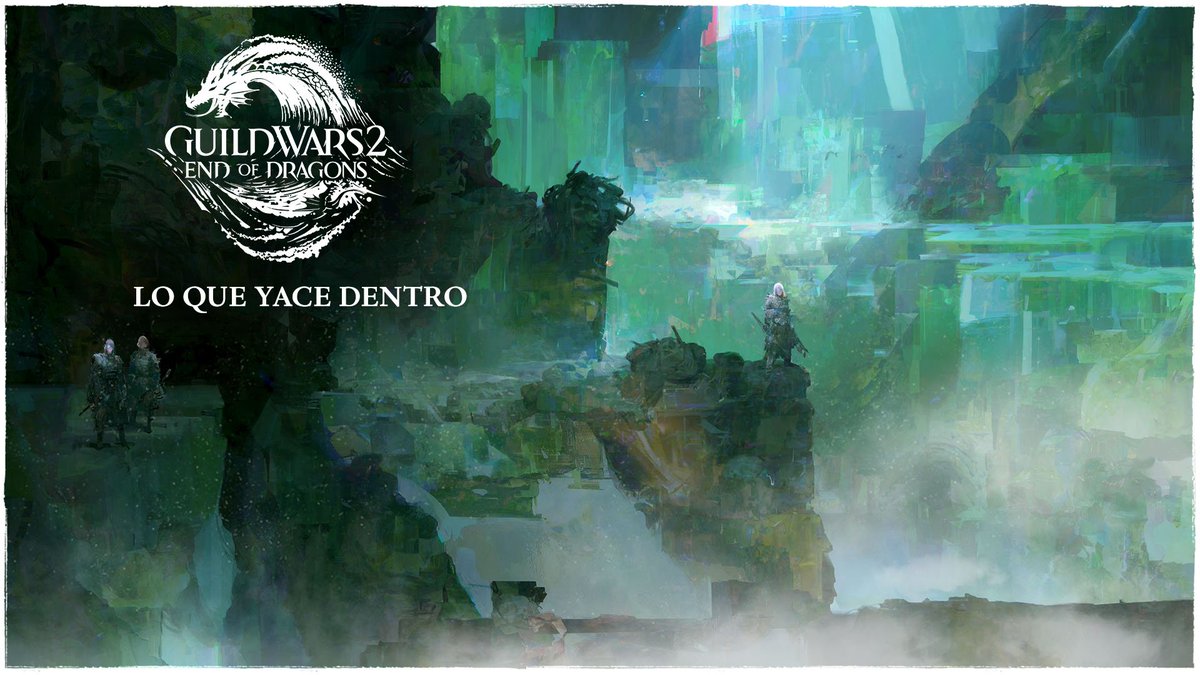 GuildWars2_ES's tweet photo. La historia de #GuildWars2 continúa hoy con “Lo que yace dentro”, una nueva actualización gratuita para quienes posean Guild Wars 2: End of Dragons. https://t.co/Rqd2Wvb68i https://t.co/iTvUaKyxDy