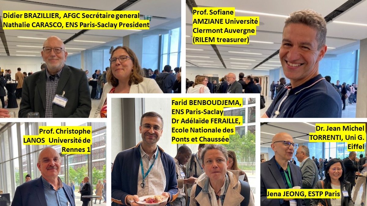 RILEM1947's tweet photo. Look how many RILEM members are attending the #AFGC-#AUGC conference today in Paris! https://t.co/aNFp0Jr8cr
