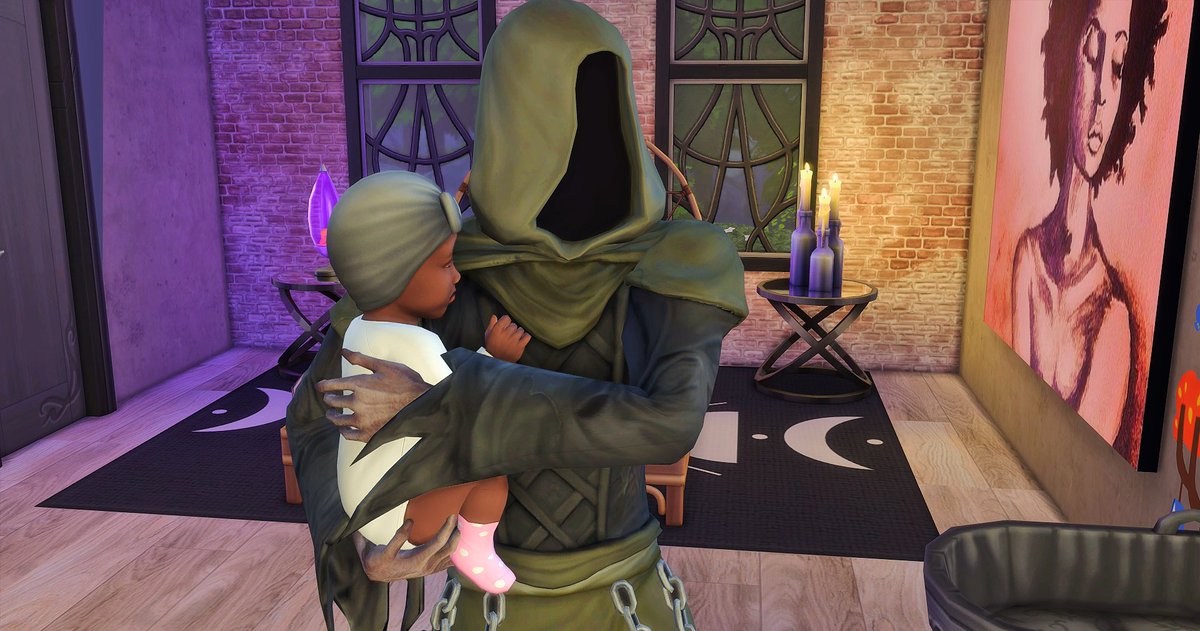jayDebonair's tweet image. Having a serious relationship and procreating with Grim was crazy! #thesims4