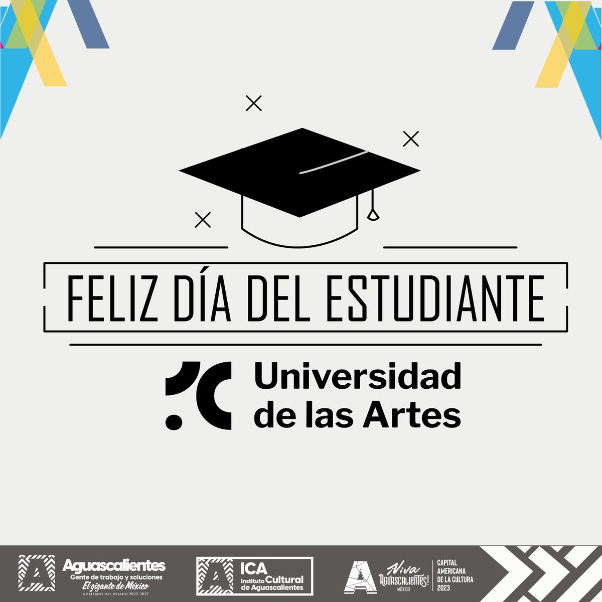 🤩En este #DiaDelEstudiante felicitamos a toda la comunidad estudiantil por su esfuerzo aplicado a formar parte de esta casa de estudios y por profesionalizar su quehacer artístico con nosotros.
¡Gracias por formar parte de esta #institución!
#universidad #alumnos #estudiante