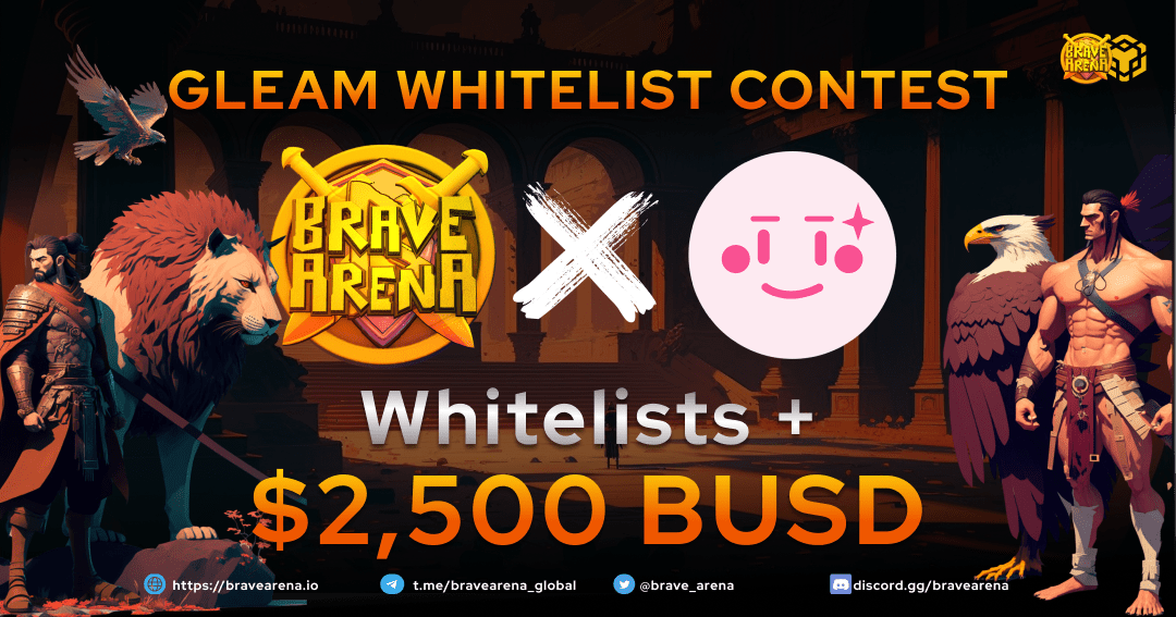 PeezyCoin's tweet image. Get Brave Arena Pinksale Whitelist!
gleam.io/h2W5I/brave-ar……

#NFT #P2E #Playtoearn #Play2Earn #P2EGame #P2EGames #GameFi
