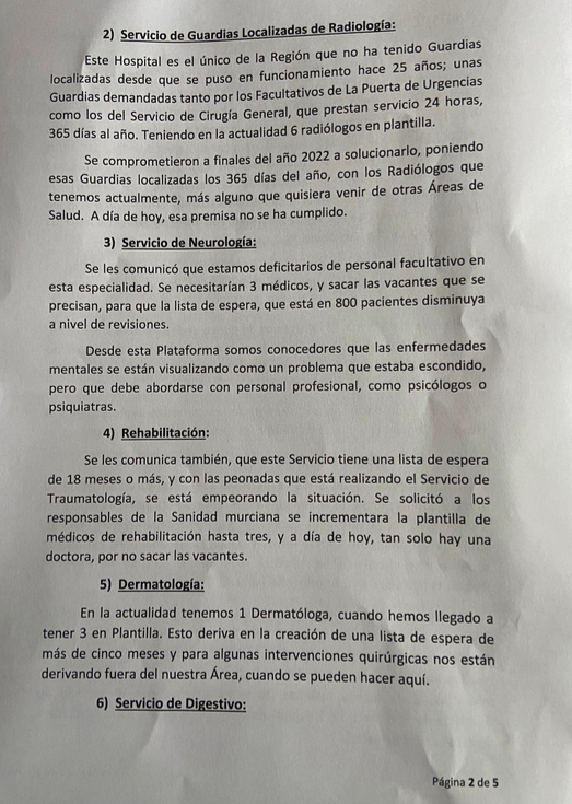 RosaRodaNews's tweet photo. La Plataforma Hospital de Cieza y Usuarios de la Sanidad de Cieza, Abarán y Blanca denuncian en un DURO comunicado los  muchos incumplimientos del Gobierno regional de López Miras. 
Se sienten engañados y abandonados 👇 https://t.co/bOHDsMnNEA