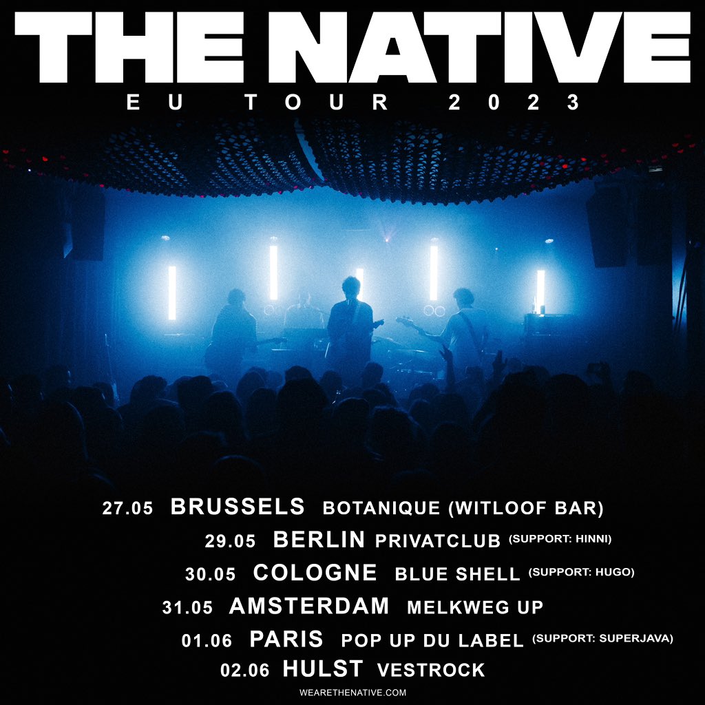 wearethenative_'s tweet image. Heading out on our first ever EU headline tour on Saturday and we couldn’t be more excited for it! It’s gonna be great to be back in your beautiful cities. If you haven’t got a ticket yet, there’s still a few available from the link below. See you soon 🇪🇺

wearethenative.com/live
