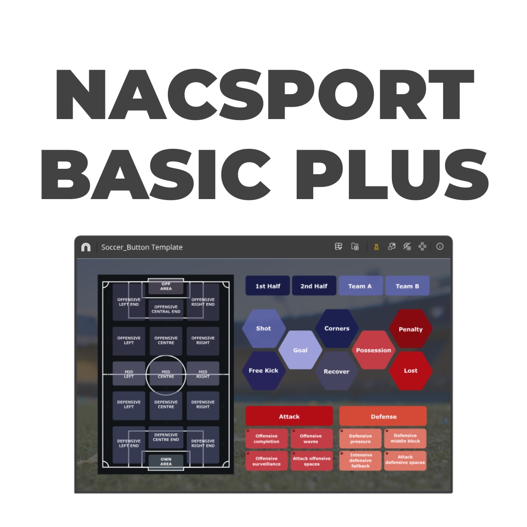 Embark on your #videoanalysis adventure with @Nacsport's Basic Plus, the affordable solution designed to kickstart your journey! 🏆📈👀

Accessible on Windows and macOS, allowing you to delve deep into game analysis without straining your budget💰

👉 bit.ly/3ovec9x