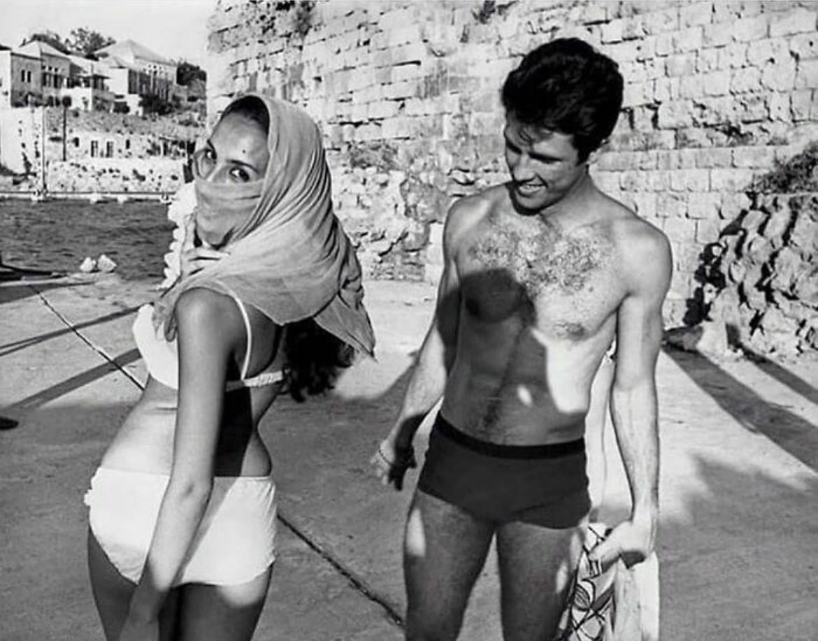 historyinmemes's tweet photo. Pre-Civil War Lebanon, Byblos, 1965. https://t.co/xcz8O38PfM