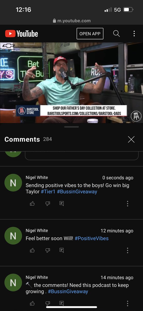 NigelWhite5's tweet photo. @BussinWTB @TaylorLewan77 Best podcast!! Have fun in Vegas. #BussinGiveaway #Tier1 @b_bittle @CoachJayWiley https://t.co/uKUkvDUB25