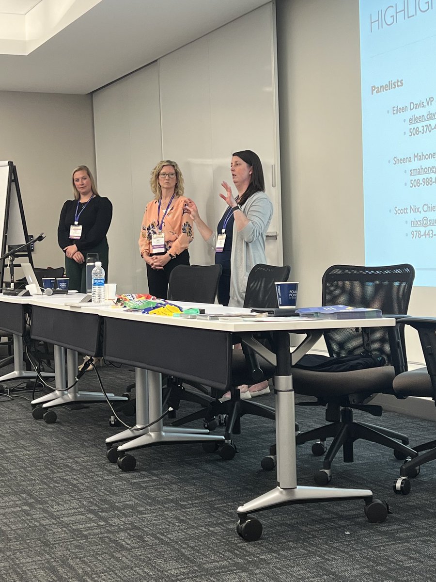 Last week, Sheena Mahoney spoke at the 22nd Annual Massachusetts Suicide Prevention Conference, providing knowledge about suicide assessment and intervention skills. Great work Sheena! #SuicideAwareness