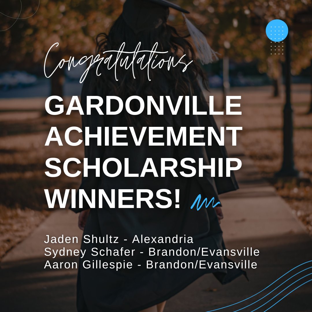 Gardonville's tweet image. We’re excited to announce the winners of the Gardonville Achievement Scholarship! These high school seniors were chosen by a committee of their mentors and were not aware that they were being considered for the award. Congrats to each of you! #coopsbuildcommunity