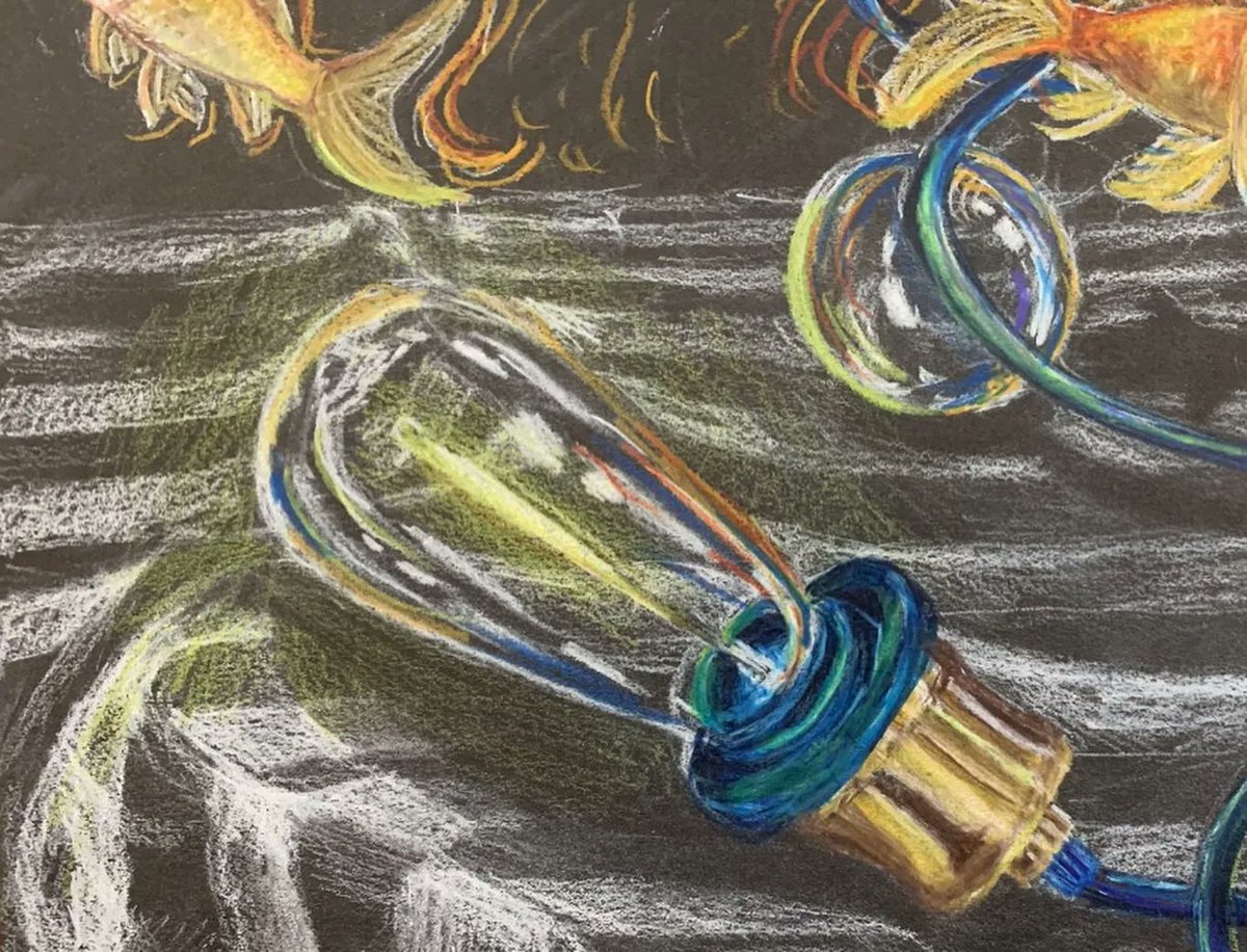 NtlPortfolioDay's tweet photo. Reflections are so darn hard to capture, but Lilah, 8th grade student of @nuart.leonia (on IG), has done such a great job here!
🫧 Do you have any tips for students trying to master the art of reflections? 🫧 Let us know in the comments! #art #arted #arteducation #portfolioprep https://t.co/Zu6I2tjfY0