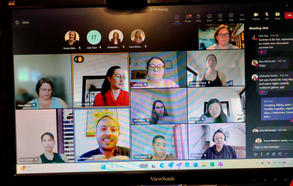 MeldCarpenter's tweet photo. Camping, biking, swim.
Families together, nightfall dims. 
Memories, forever brim.

@HealthierGen Thriving Schools Program Managers' Summer icebreaker in our first meeting since our #NOLA offsite. #HGatWork https://t.co/uO2TKQPych