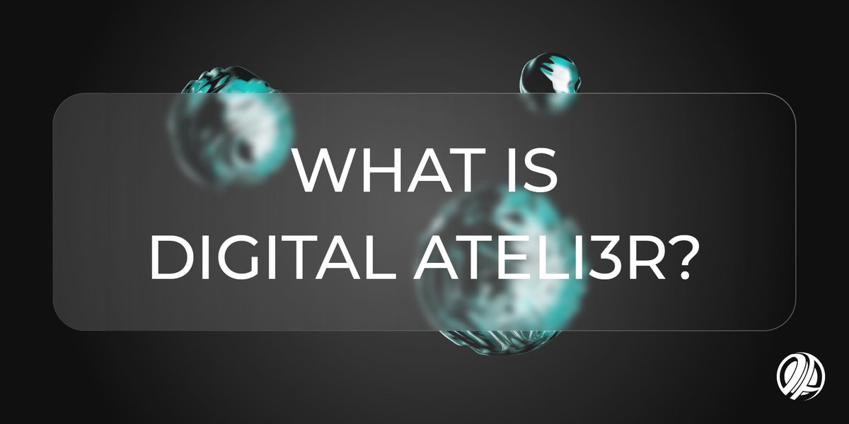BlackdoveITA's tweet photo. At Digital Atelier, our mission is to bring the world of digital art to life and make it accessible to everyone. That's why we're thrilled to be opening the first digital art gallery in Venice, which will provide a unique and immersive experience for artists &amp; collectors.🧵1/7 https://t.co/CoFqF2aeFO