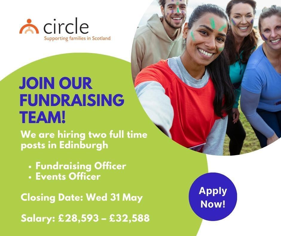 Looking for a new role in fundraising and events? 👉 circle.scot/about-us/job-v…

#FundraisingJobs
#FundrasingVacancy