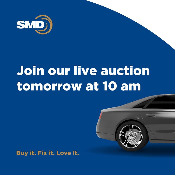 SMDonline's tweet photo. Cars going on auction tomorrow 24 May 2023 from 10 am. Register with your ID or passport &amp; traffic register at https://t.co/eTcUV3NS5v. A R5000 refundable deposit will get you in! #smd #buyitfixitloveit #Wednesdayauction #id #passport #deposit https://t.co/qKzTp5PI2d
