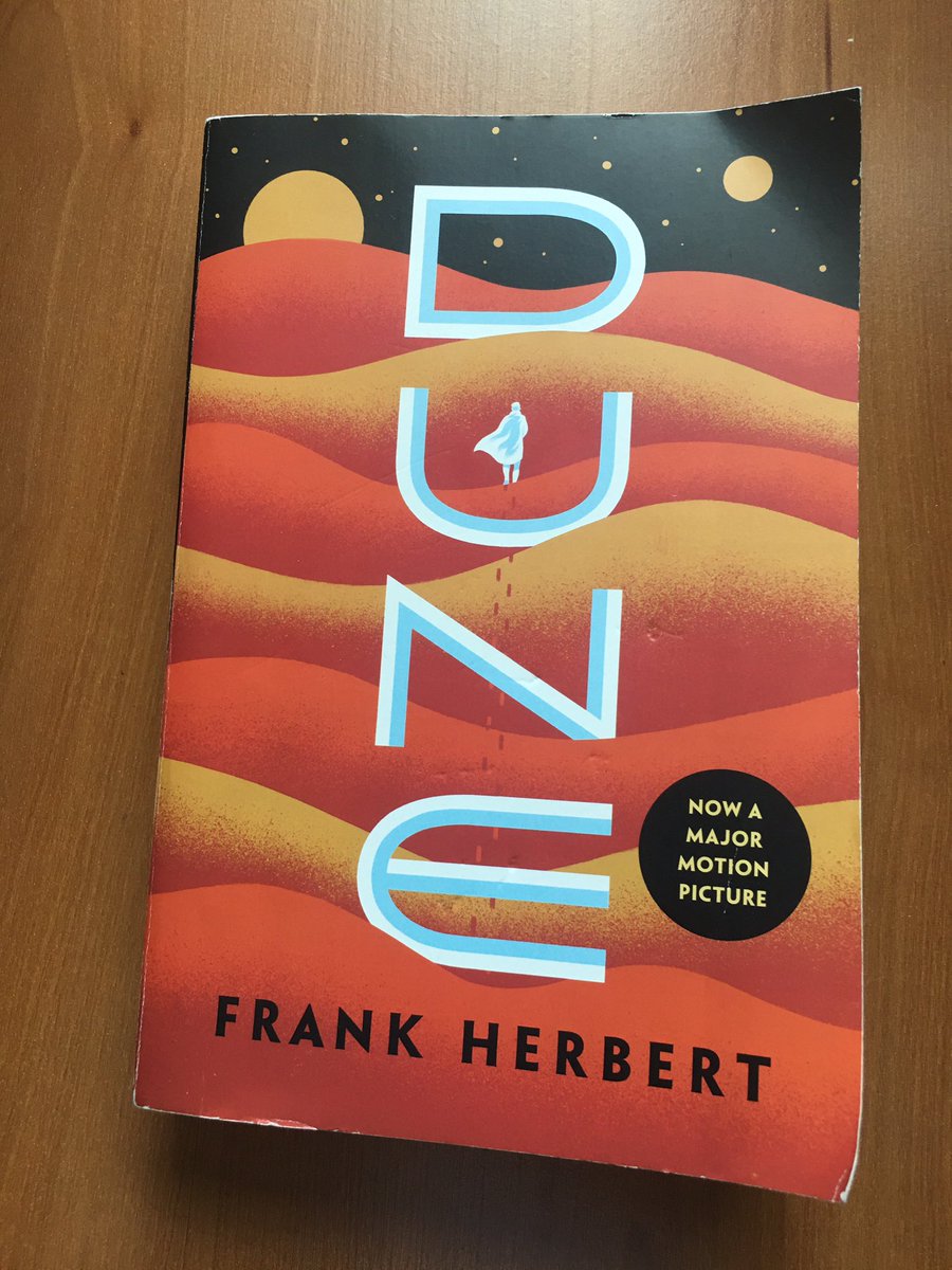 I finally finished reading the book #Dune I can’t wait to watch #dunepart2 #dunemovie in theaters this year.