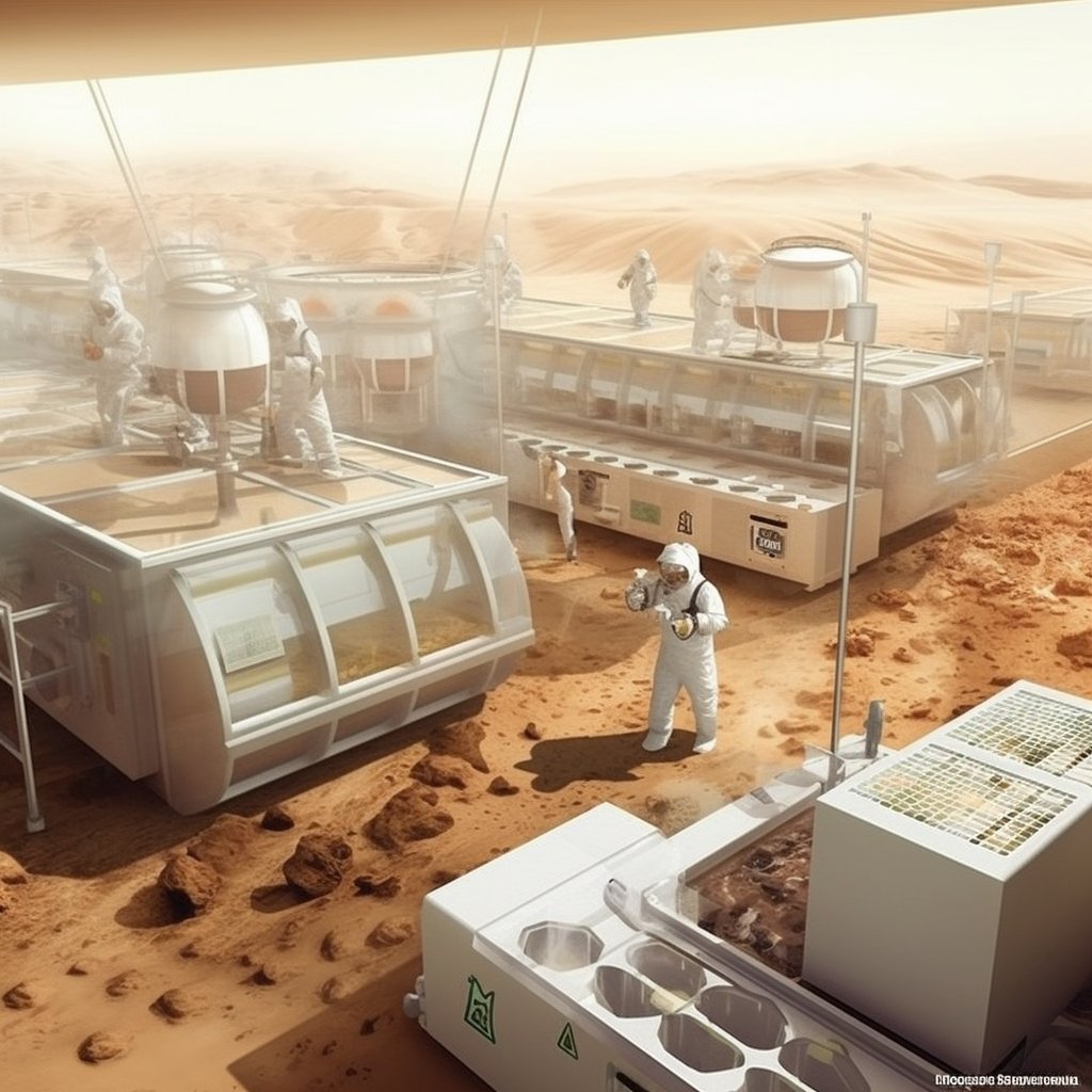 Pedr0DaSi1va's tweet photo. Building the future of food on Mars, one cleanroom at a time! 🌱 A greener Mars for future explorers! 🚀 #MarsFarming #CleanroomCrops #SpaceSustainability" https://t.co/NAwyiqBgs2