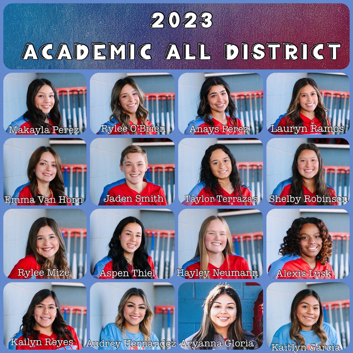 LadyPlainsmenSB's tweet photo. Congratulations for receiving Academic All District Honors for the 2023 season. These athletes and managers not only did great with softball, but also in the classroom. They finished the season with a team GPA of 3.83. https://t.co/csot0Hh6Up