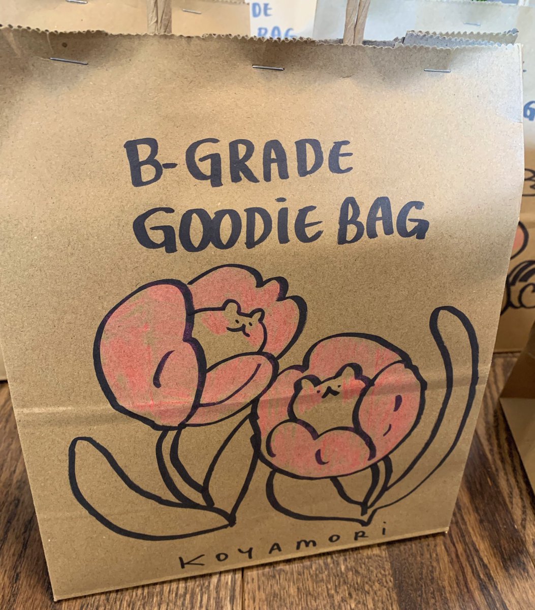 B-grade goodie bags for AN First come first serve ($50)