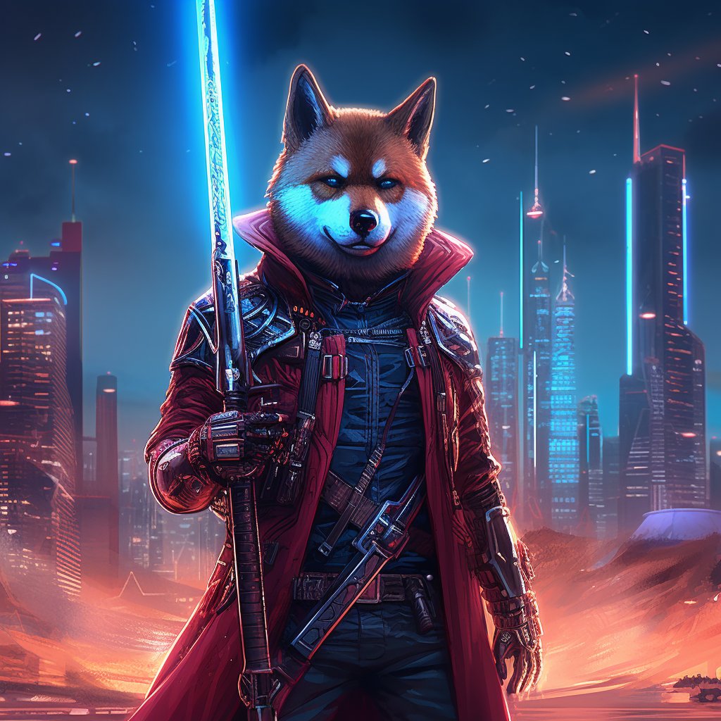 TufanFelipe's tweet photo. May the NEOs be with you ! #TruthAIDOGE #AIDOGE #AICODE @ArbDogeAI @midjourney https://t.co/bDnEuVg6ru