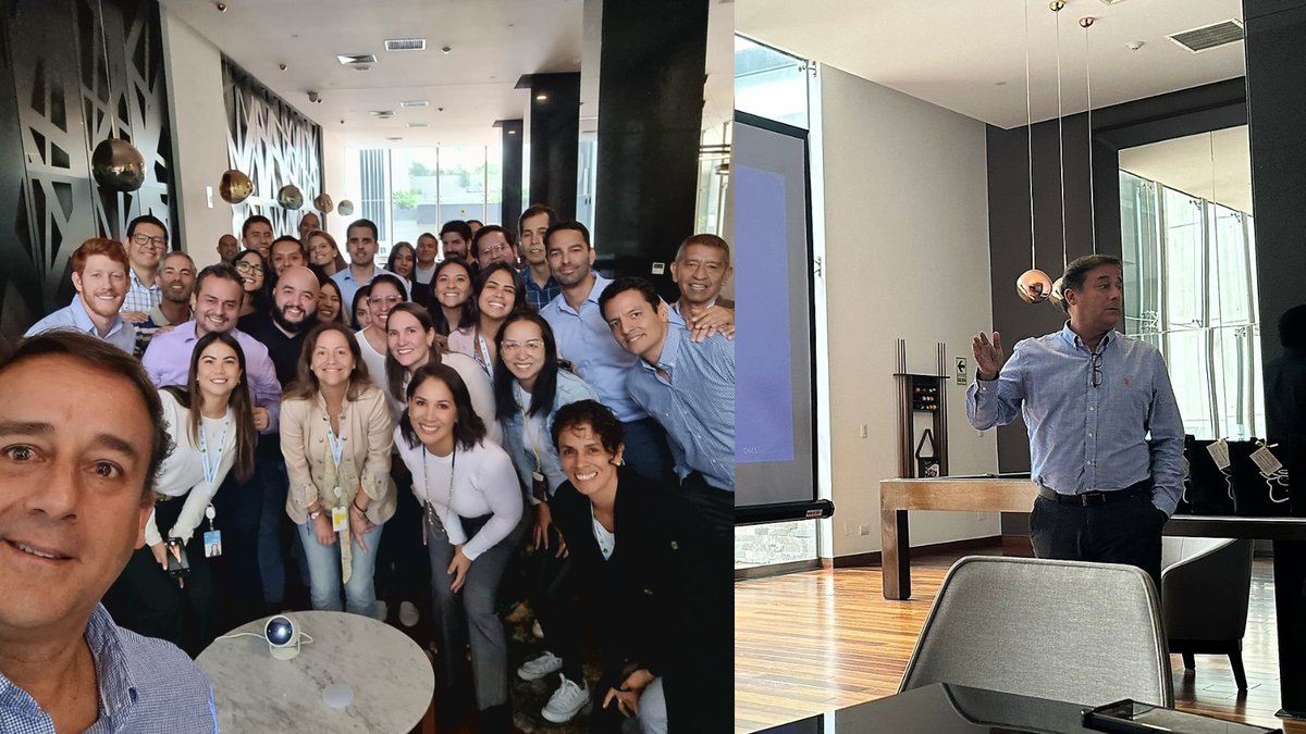 alexsablich's tweet photo. ¡Qué gusto  compartir junto al equipo de @delltechlatam el #AllHands Perú! 🇵🇪
 
Celebramos nuestros logros y revisamos nuestros objetivos para este FY24. Fue una excelente jornada. 👏 Gracias a todos los que participaron, ¡vamos por más! #iwork4dell https://t.co/QqDrOekZ2P