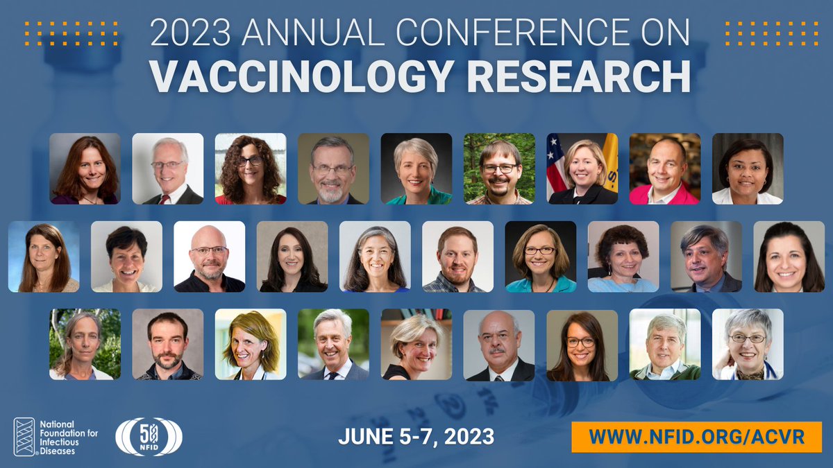NFID (@nfidvaccines) on Twitter photo Key leaders will discuss advances in preventing #RSV, #COVID-19, and #flu at 2023 #ACVR on June 5-7, 2023. Register: acvr.nfid.org
<a href="/BarneyGrahamMD/">Barney Graham, MD, PhD</a> <a href="/florian_krammer/">Florian Krammer</a> <a href="/hlmoline/">Heidi Moline, MD, MPH</a> <a href="/AngelaBrancheMD/">Angela Branche, MD | Infectious Diseases at URMC</a> <a href="/DrJulieMorita/">Julie Morita</a> <a href="/mebottazzi/">Maria Elena Bottazzi</a> <a href="/kathleen_neuzil/">Kathleen Neuzil</a> <a href="/danielavaccines/">Daniela Ferreira</a> <a href="/DrBGellin/">Dr. Bruce Gellin</a> Key leaders will discuss advances in preventing #RSV, #COVID-19, and #flu at 2023 #ACVR on June 5-7, 2023. Register: acvr.nfid.org
<a href="/BarneyGrahamMD/">Barney Graham, MD, PhD</a> <a href="/florian_krammer/">Florian Krammer</a> <a href="/hlmoline/">Heidi Moline, MD, MPH</a> <a href="/AngelaBrancheMD/">Angela Branche, MD | Infectious Diseases at URMC</a> <a href="/DrJulieMorita/">Julie Morita</a> <a href="/mebottazzi/">Maria Elena Bottazzi</a> <a href="/kathleen_neuzil/">Kathleen Neuzil</a> <a href="/danielavaccines/">Daniela Ferreira</a> <a href="/DrBGellin/">Dr. Bruce Gellin</a>