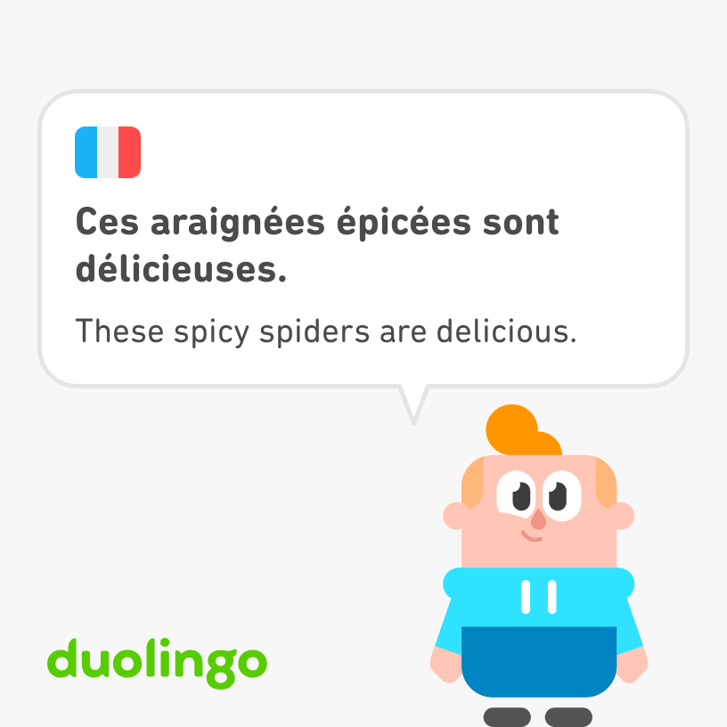 MichaelTreeck's tweet photo. #duolingo can be weird ... https://t.co/twEOgqVOqI