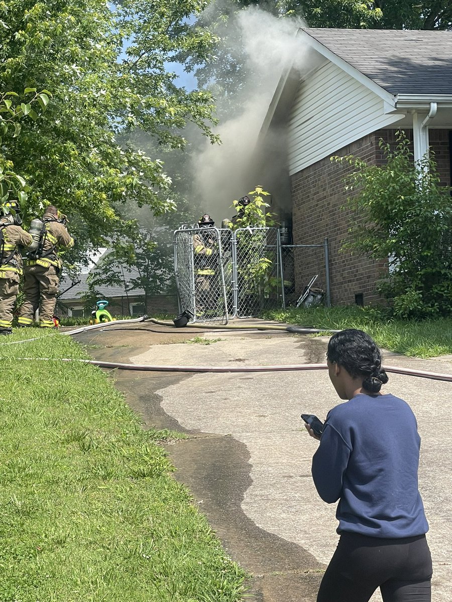 ClksFire's tweet photo. May 23, 2023 10:25am-
Battalion 3 crews from Stations 5, 6, &amp; 1 were dispatched to a house fire on the 700 block of Overton Dr.
The home owner &amp; child discovered the fire in the kitchen coming from the kitchen and they exited the house.
The fire was quickly brought under control. https://t.co/kfjPE3OT2p