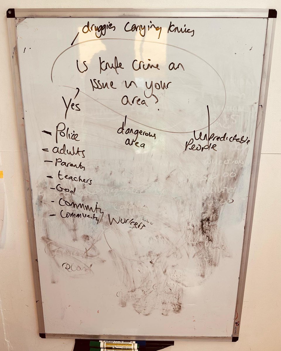 Last week, for #ditchtheblade week, we delivered anti-knife crime workshops at some of our sessions, educating our young people on the dangers & consequences of carrying a knife.