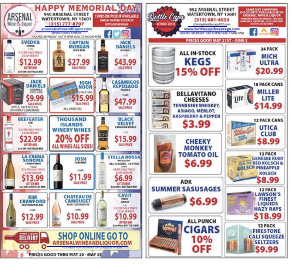 WineArsenal's tweet photo. We are ready for Memorial weekend!  #MemorialDayWeekend #deals #summerkickoff https://t.co/9zCKkwNI34