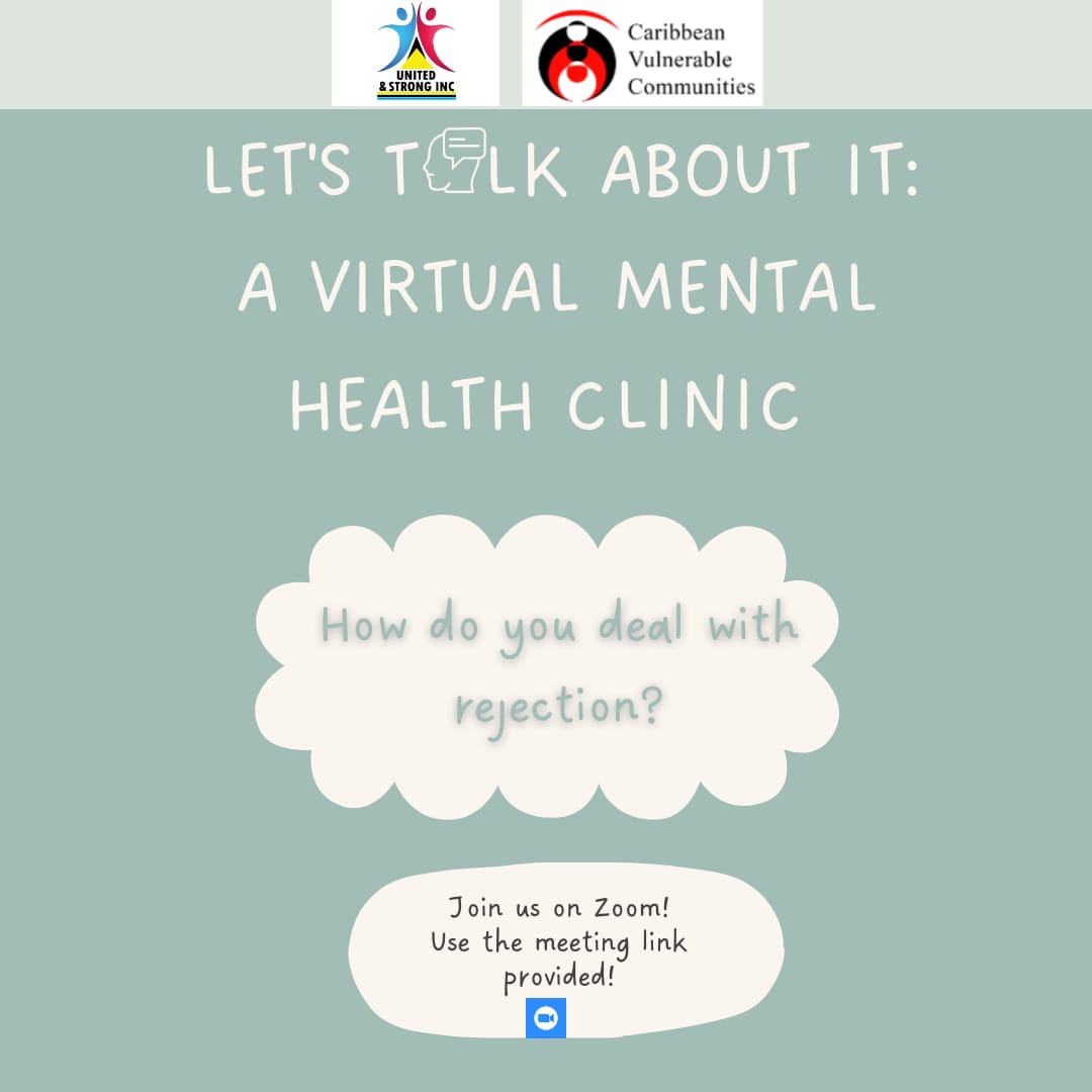 UnitedStrongSLu's tweet photo. In observance of Mental Health Awareness, we bring you Let's Talk About It: A Virtual Mental Health Clinic every Saturday at 10-11:30 a.m from May 27th - June 17th.

#unitedandstrong #MentalHealthMatters https://t.co/ALIodTlQs2