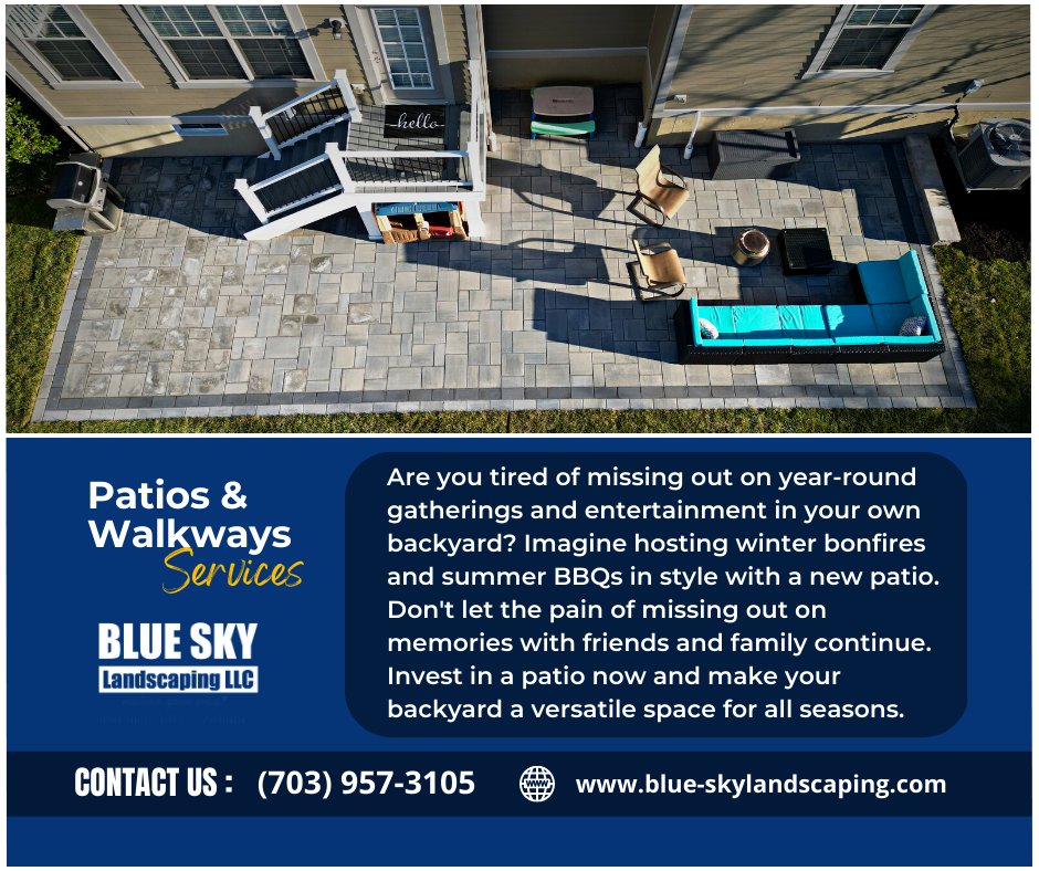 Hardscaping Ideas for Spring Test

blue-skylandscaping.com/-hardscaping-i…

#hardscaping #landscapingtips  #outdoorliving #pavers #patio #patios #walkways #curbappeal