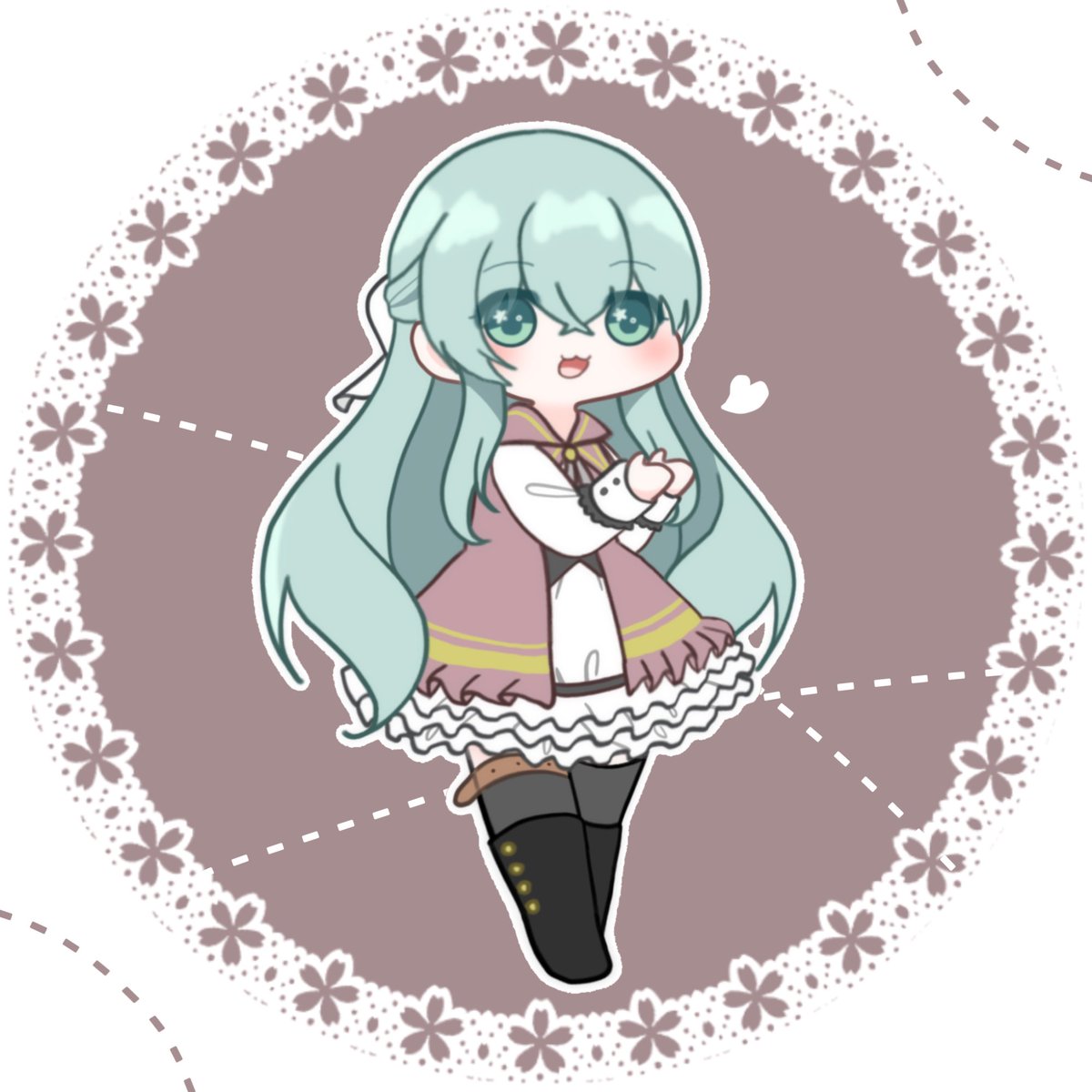 「フローラルクインテット𑁍𓏸𓈒 」|闇音 アリスのイラスト
