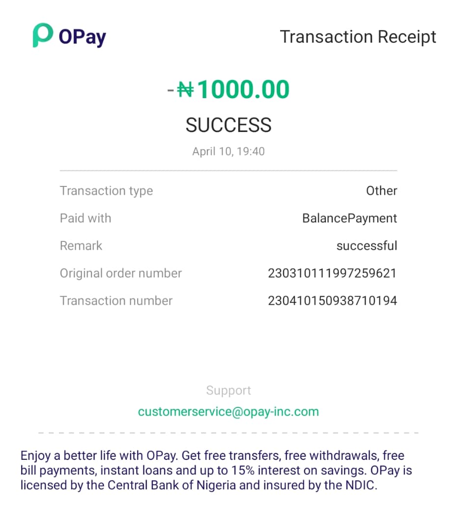 babstope05's tweet photo. @OPay_NG it's been over a month already, you are yet to provide a solution to the failed airtime purchase transactions. You refused to respond to my email. Could you please explain why I am yet to be refunded?

@fccpcnigeria @cenbank @channelstv https://t.co/FTperSZHL0