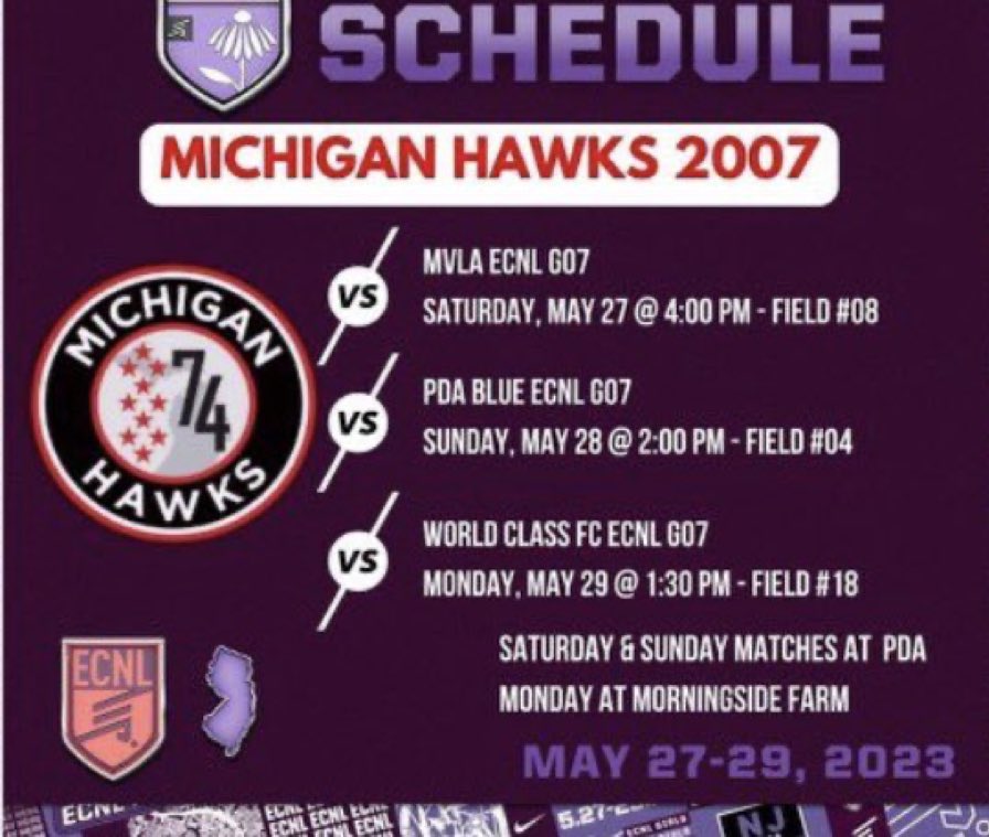 Kailey Shannon (@kaileys29) on Twitter photo Updated schedule for this weekend.Canβt wait!!#ECNLNJ <a href="/ECNLgirls/">ECNL Girls</a> <a href="/ImYouthSoccer/">ECNL/GA/Recruiting/College Soccer</a> Updated schedule for this weekend.Canβt wait!!#ECNLNJ <a href="/ECNLgirls/">ECNL Girls</a> <a href="/ImYouthSoccer/">ECNL/GA/Recruiting/College Soccer</a>