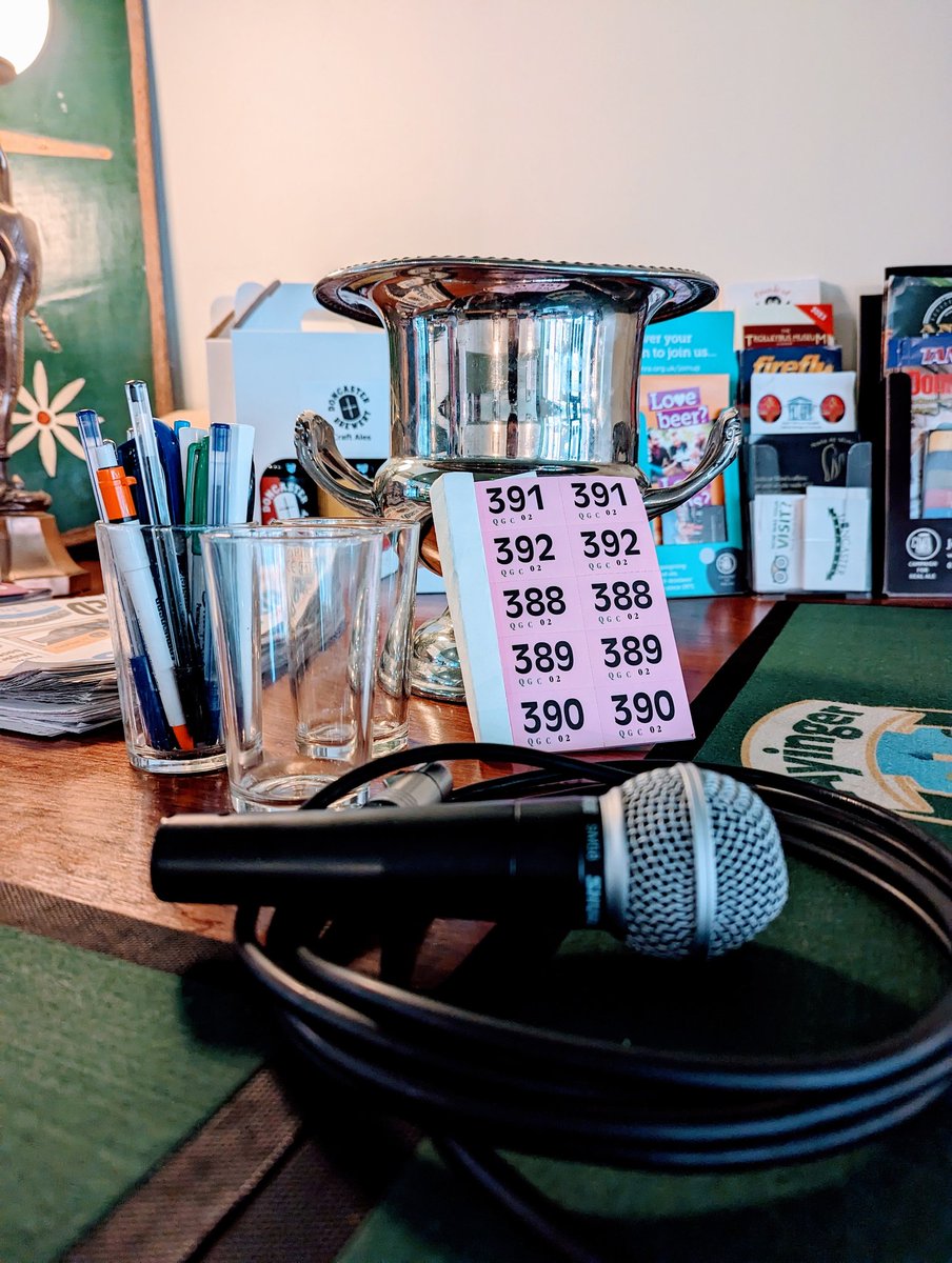 It's Quiz night tonight. Starts at 8pm with a picture quiz then on to the questions at 8.30pm.

Teams of 1 - 6 members. Jackpot of £100
Buffet at half time (bring a contribution)

#Quiz #jackpot #realale #realcider <a href="/Doncaster_Place/">DestinationDoncaster 👩‍💻</a> <a href="/MyDoncaster/">City of Doncaster Council</a> <a href="/VisitDoncaster/">Visit Doncaster</a> <a href="/CampaignforPubs/">Campaign for Pubs</a>