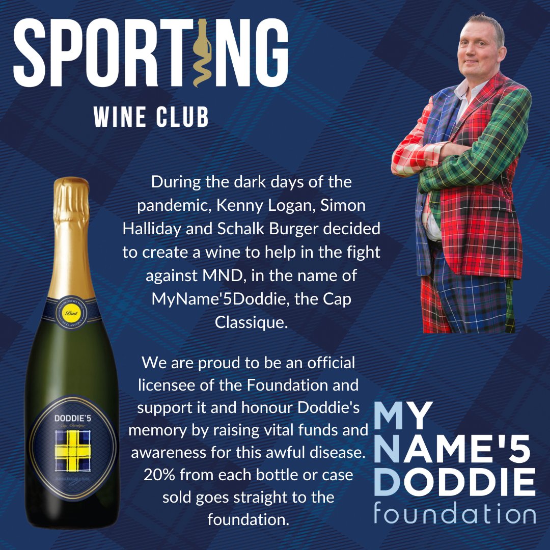 This week, our friends at @SportingWine are doing an MND takeover on their channels. 

They'll be raising awareness & sharing what they've done to #bepartofthecure

And there's no better way to celebrate these efforts with a bottle of Cap Classique 🍾
bit.ly/3q3PQEp