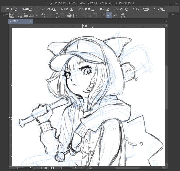 お誕生日らしいのでかきかき。下半身むずみ。